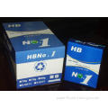 HB No 1 paper Letter Size 8.511,75gsm and 80gsm